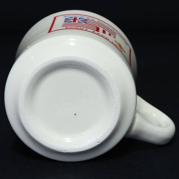 Boy Scouts VTG BSA Ceramic Mug America's Bicentennial Scout Expo 1974 Cup RARE - Picture 5 of 6